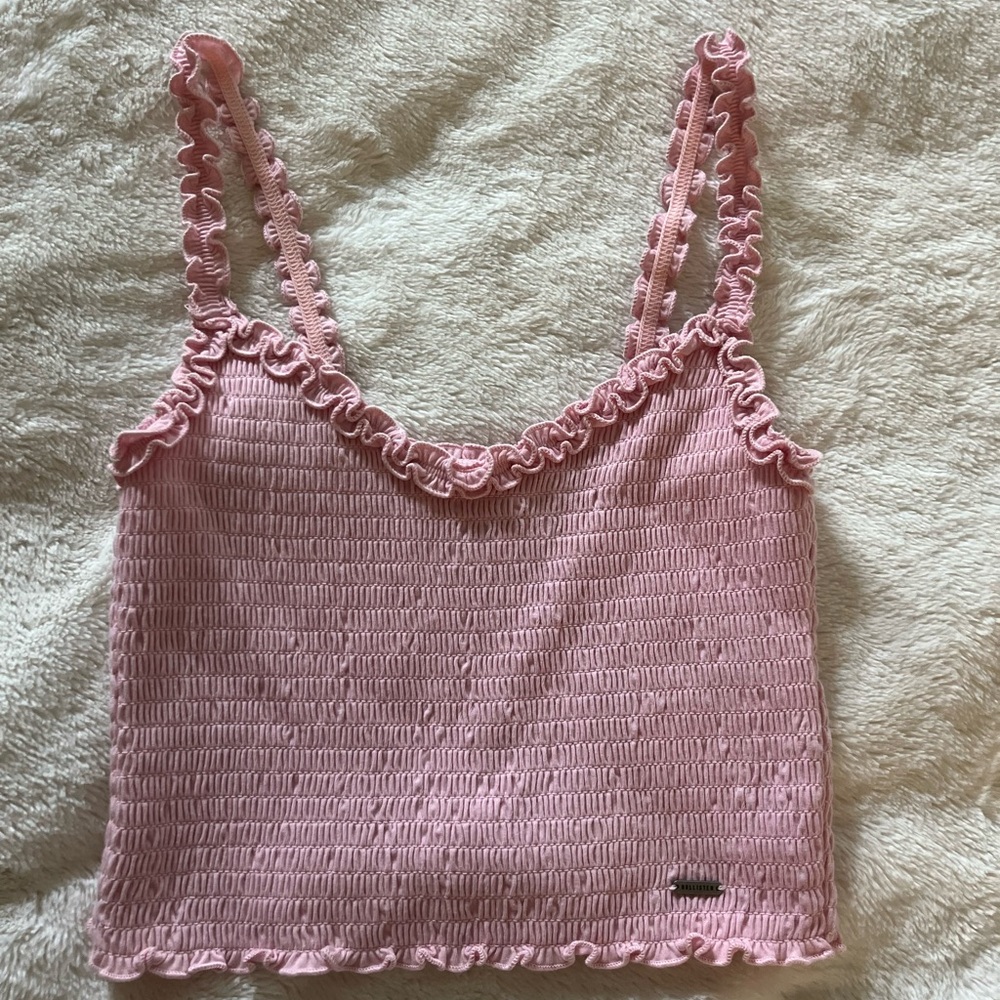 Pink Hollister Tank Top